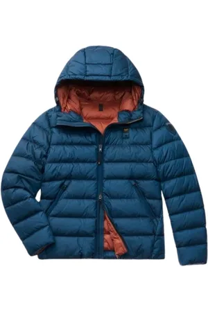 Blauer Jassen, Heren, Blauw, 3Xl, Polyester, Down Jacket