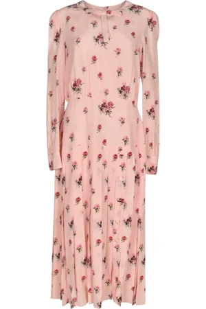 Alessandra Rich Kleedjes, Dames, Roze, M, Roze Elegante Jurken voor Vrouwen