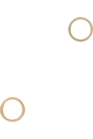 Maison Margiela Accessoires, Dames, Geel, ONE Size, Gouden Juweelset
