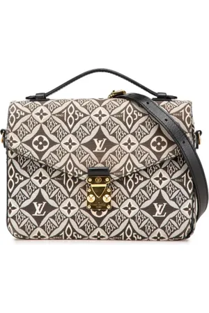 LOUIS VUITTON Pre-owned, Dames, Zwart, ONE Size, Tweedehands Canvas Louis Vuitton tassen