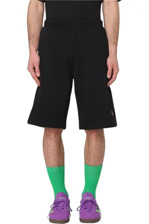 Kenzo Korte broeken, Heren, Zwart, XL, Katoen, Zwarte Sweatshorts Stijlvol en veelzijdig
