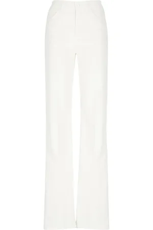 Dondup Broeken, Dames, , W26, High-Rise Skinny Ivory Jeans Vrouwen