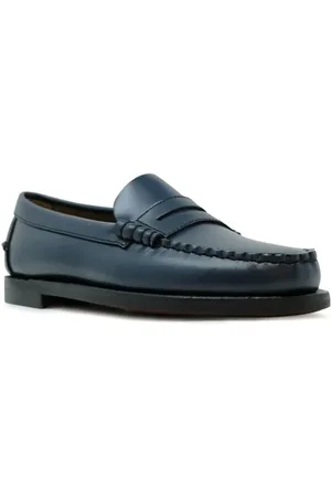 SEBAGO Schoenen, Dames, Blauw, 38 1/2 EU, Leer, Blauwe Leren Ballerina