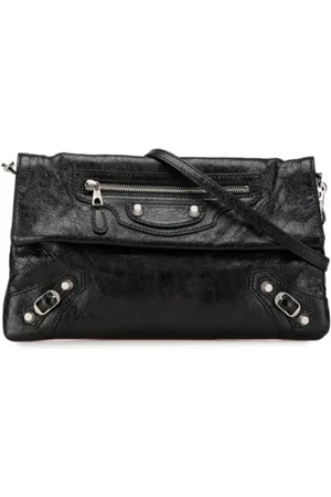 Balenciaga Pre-owned, Dames, Zwart, ONE Size, Leer, Pre-owned Leather balenciaga-bags