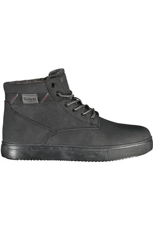 Carrera Schoenen, Heren, Zwart, 40 EU, Polyester, Elegante zwarte laarzen met contrastdetails