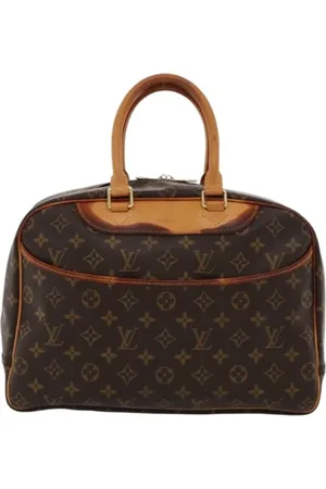 LOUIS VUITTON Pre-owned, Dames, Bruin, ONE Size, Tweedehands Canvas Louis Vuitton tassen