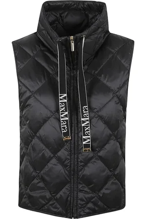 Max Mara Jassen, Dames, Zwart, 3Xs, Zwarte Cube Jassen Tregic