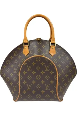 LOUIS VUITTON Pre-owned, Dames, Bruin, ONE Size, Tweedehands Canvas Louis Vuitton tassen