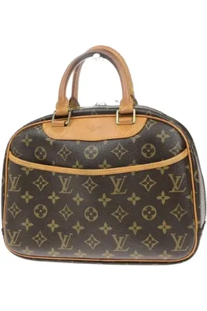 LOUIS VUITTON Pre-owned, Dames, Bruin, ONE Size, Tweedehands Canvas Louis Vuitton tassen