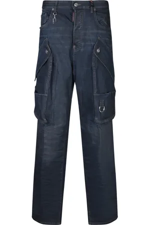 Dsquared2 Jeans, Dames, Blauw, 3Xs, Katoen, Blauwe Slim Fit Jeans