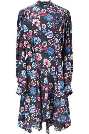 Isabel Marant Kleedjes, Dames, Blauw, S, Elegante Jurk