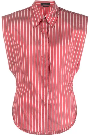 Isabel Marant Blouses & Shirts, Dames, Rood, M, Stijlvolle Top voor Vrouwen