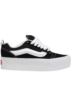 Vans Schoenen, Dames, Zwart, 40 EU, Suède, Zwart & Wit Suède Sneakers