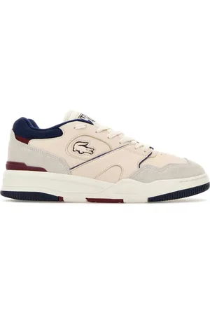 Lacoste Schoenen, Heren, , 43 EU, Leer, Ivory Lineshot Sneakers