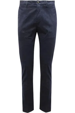 DEPARTMENT FIVE Broeken, Heren, Blauw, W31, David Broek Marineblauw Made in Italy