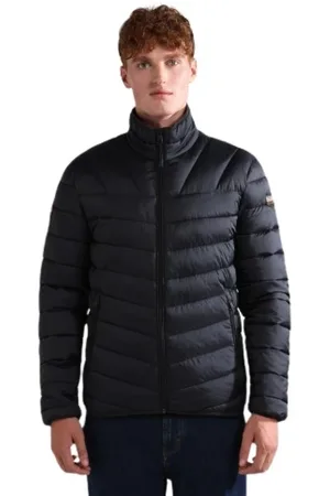Napapijri Jassen, Heren, Zwart, 2Xl, Nylon, Heren Nylon Jas