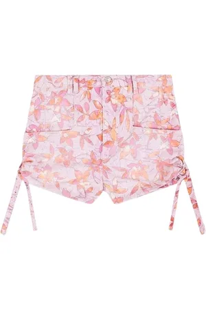 Isabel Marant Korte broeken, Dames, Roze, S, Korte Stijlvolle Shorts