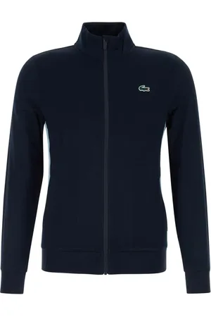 Lacoste Sweatshirts & Hoodies, Heren, Blauw, XL, Modieuze Sweatshirts voor een stijlvolle uitstraling