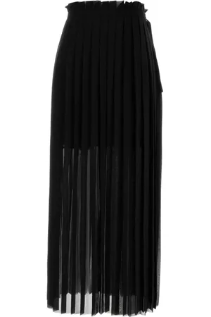 Ami Rokken, Dames, Zwart, S, Polyester, Zwarte Polyester Rok