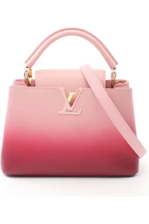 LOUIS VUITTON Pre-owned, Dames, Roze, ONE Size, Leer, Tweedehands leren Louis Vuitton tassen