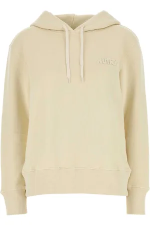 Autry Sweatshirts & Hoodies, Dames, , L, Katoen, Crème Katoen Hoofd Dames Sweatshirt