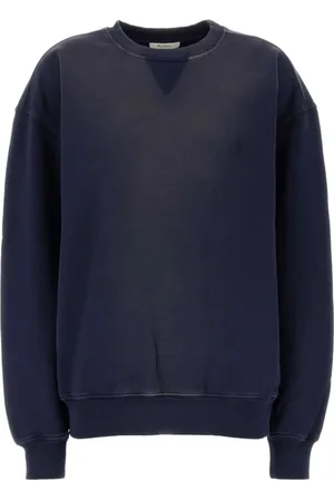 J.W.Anderson Sweatshirts & Hoodies, Dames, Blauw, L, Katoen, Blauw Katoen Oversized Sweatshirt