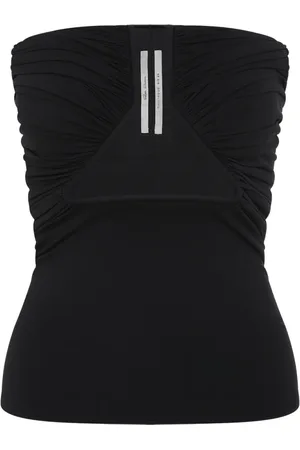 Rick Owens Tops, Dames, Zwart, S, Nylon, Zwart Bovenkleding Moderne Elegantie Mode