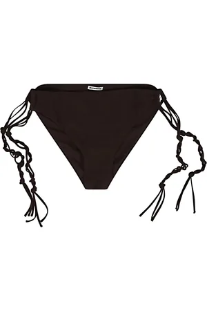 Jil Sander Badkleding, Dames, Bruin, M, Bruine Tangle Bikini Bottom