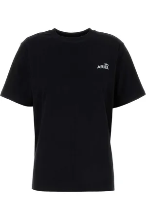 COPERNI Tops, Dames, Zwart, S, Katoen, Zwarte Katoenen Ariel T-Shirt
