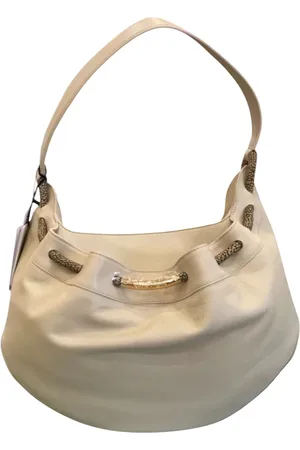 Borbonese Tassen, Dames, , ONE Size, Leer, Golf Effect Leren Handtas