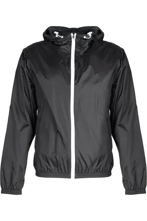 Invicta Jassen, Heren, Zwart, 3Xl, Eenvoudige Stijl Jas met Capuchon en Rits