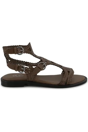 Ash Schoenen, Dames, Bruin, 38 EU, Bruine Platte Schoenen
