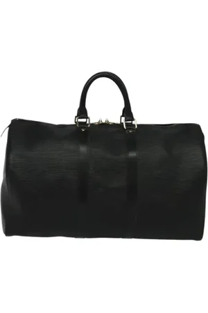 LOUIS VUITTON Pre-owned, Dames, Zwart, ONE Size, Leer, Tweedehands leren Louis Vuitton tassen