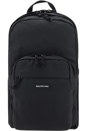 Balenciaga Tassen, Heren, Zwart, ONE Size, Luxe Designer Rugzak met Meerdere Compartimenten