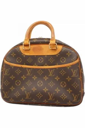 LOUIS VUITTON Pre-owned, Dames, Bruin, ONE Size, Tweedehands Canvas Louis Vuitton tassen
