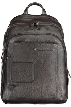 Piquadro Tassen, Heren, Bruin, ONE Size, Leer, Bruin Leren Heren Rugzak