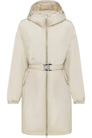 add Mantels, Dames, , L, Nylon, Gle gewatteerde parka met riem