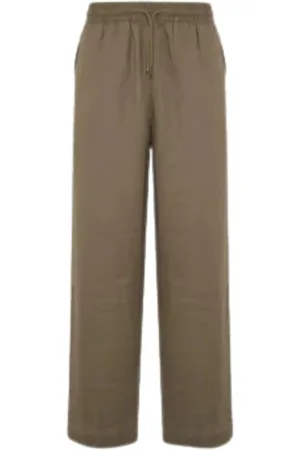 Emporio Armani Broeken, Heren, Groen, S, Dove Grey Swimwear Broeken