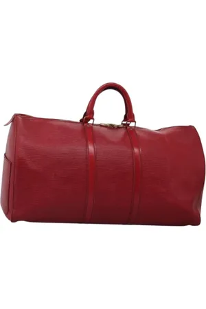 LOUIS VUITTON Pre-owned, Dames, Rood, ONE Size, Leer, Tweedehands leren Louis Vuitton tassen
