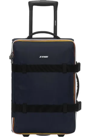K-Way Koffers, unisex, Zwart, ONE Size, Nylon, Reistrolley Blossac met functionele zakken