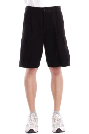 Carhartt Korte broeken, Heren, Zwart, W29, Katoen, Zwarte shorts met ritssluiting