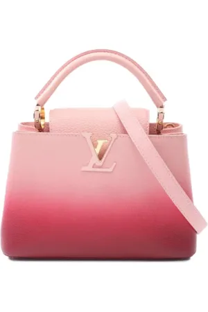 LOUIS VUITTON Pre-owned, Dames, Roze, ONE Size, Leer, Tweedehands leren Louis Vuitton tassen
