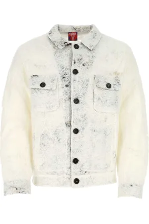 Vitelli Jassen, Heren, Wit, S, Denim, Denim Jack