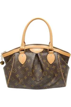 LOUIS VUITTON Pre-owned, Dames, Bruin, ONE Size, Tweedehands Canvas Louis Vuitton tassen