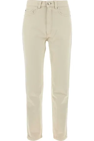 Ami Jeans, Dames, , W26, Denim, Ivoor Denim Jeans voor Mannen
