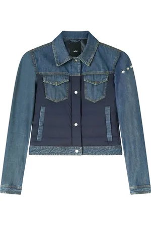 add Jassen, Dames, Blauw, L, Denim, Adembenemende Denim Donsjas