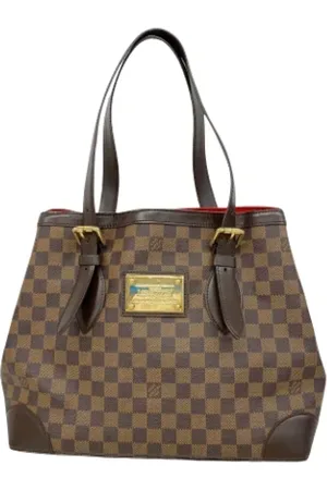 LOUIS VUITTON Pre-owned, Dames, Bruin, ONE Size, Tweedehands Canvas Louis Vuitton tassen