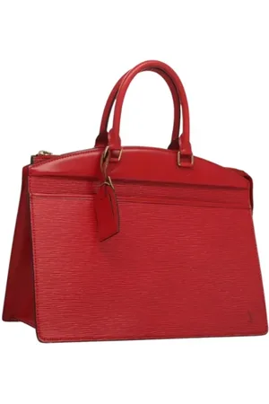 LOUIS VUITTON Pre-owned, Dames, Rood, ONE Size, Leer, Tweedehands leren handtassen