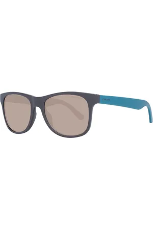 GANT Accessoires, Heren, Veelkleurig, ONE Size, Bruine Spiegelende Plastic Zonnebril