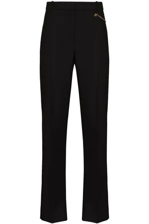 Givenchy Broeken, Dames, Zwart, M, Stijlvolle Broek